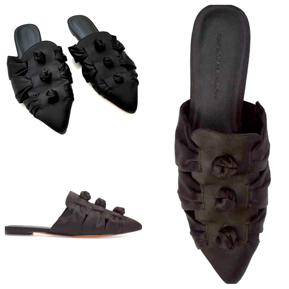 Rebecca Minkoff Black Mules